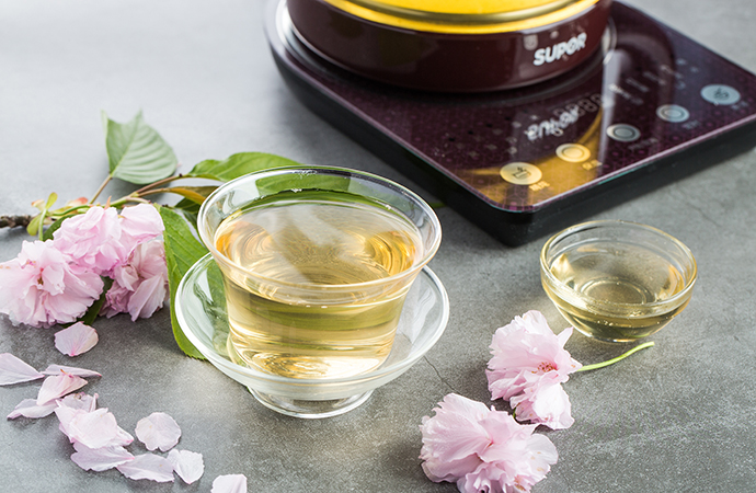 蜂灵桃花茶